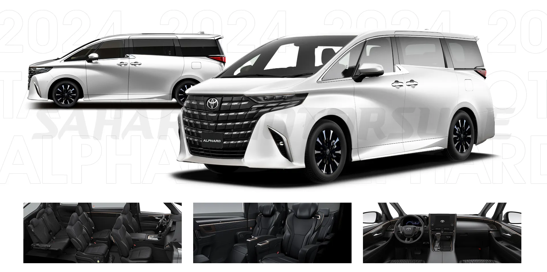 Toyota Alphard 2024 | Alphard for Sale | Alphard Hybrid van for Sale | Sahara Motors Dubai